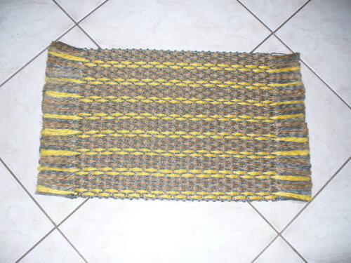 Tapete de Sisal com Antiderrapante