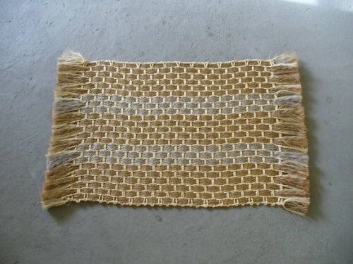 Tapete de Sisal com Antiderrapante