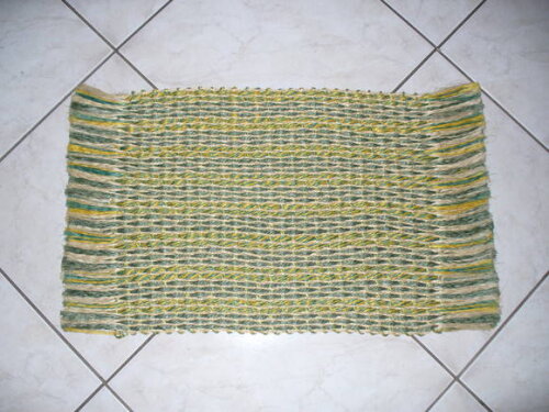 Tapete de Sisal com Antiderrapante