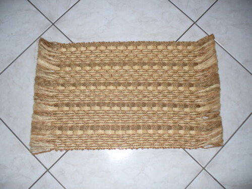 Tapete de Sisal com Antiderrapante