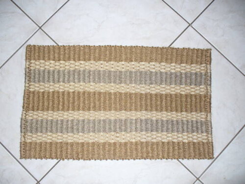 Tapete de Sisal com Antiderrapante