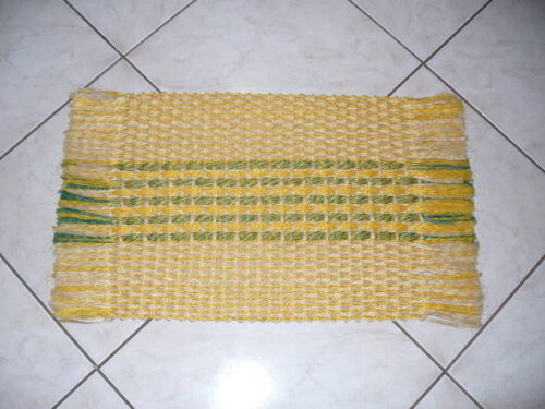 Tapete de Sisal com Antiderrapante