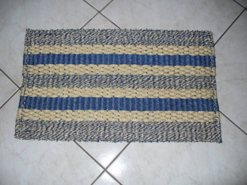 Tapete de Sisal com Antiderrapante