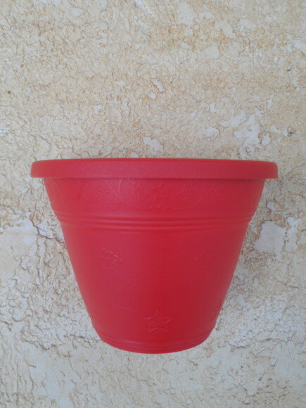 Vaso Parede Decorado com Sisal