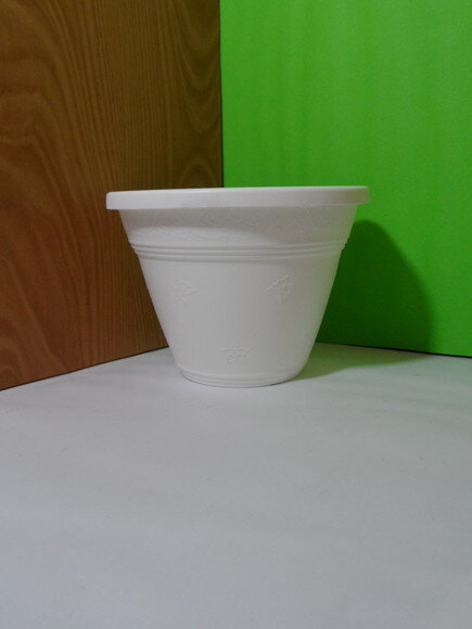 Vaso Parede Decorado com Sisal