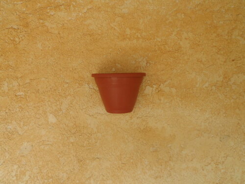 Vaso Parede Decorado com Sisal