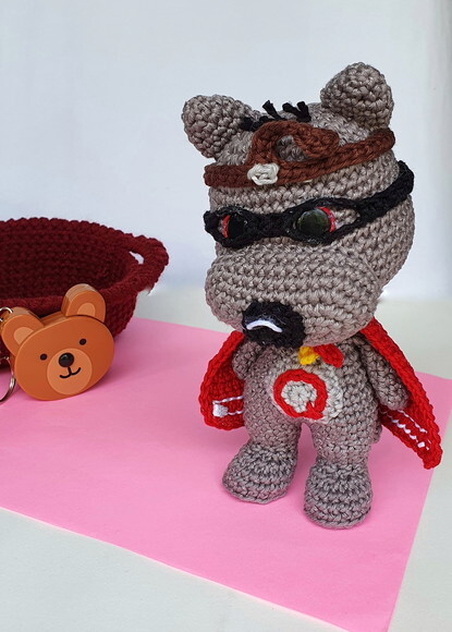 Costelinha e Cãodorna Amigurumi (cada Doug Funnie)