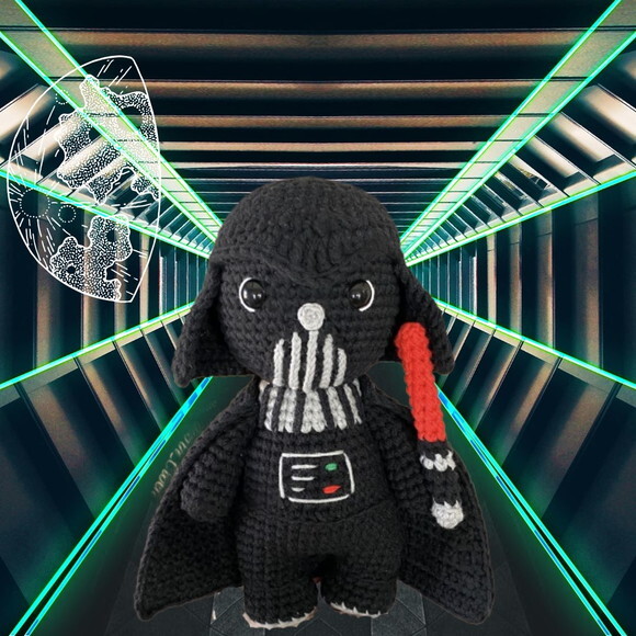 Darth Vader Bichinho de Croche