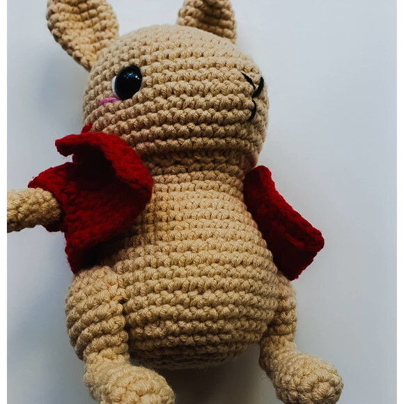 filhinho coelho popsom amigurumi