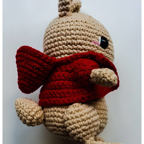 filhinho coelho popsom amigurumi