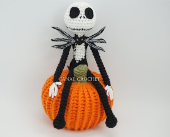 Jack Skellinton Amigurumi