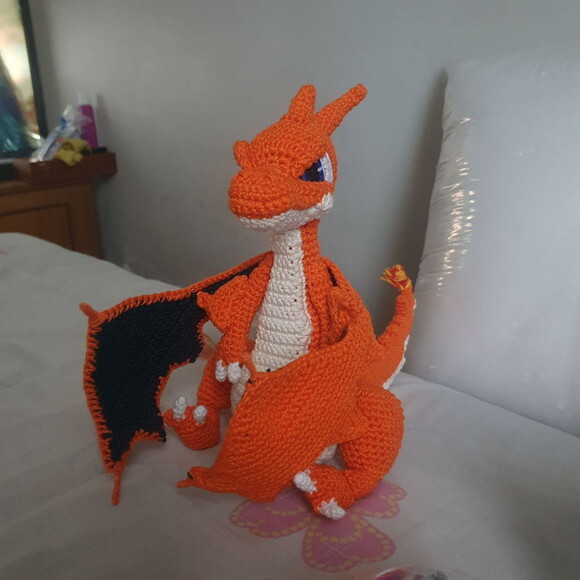 Pokemon Mega Charizard Amigurumi