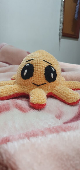 polvo do humor amigurumi