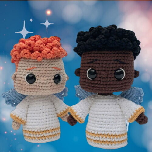 Anjinhos em Amigurumi (personalizados)
