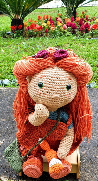 Boneca Bonnie Amigurumi (personalizados)