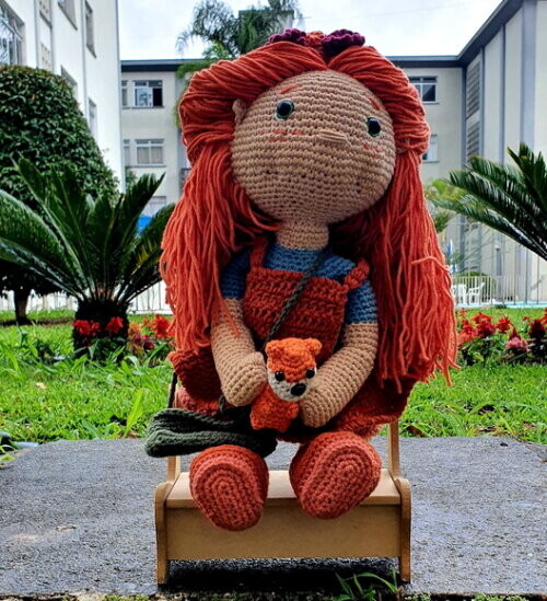 Boneca Bonnie Amigurumi (personalizados)