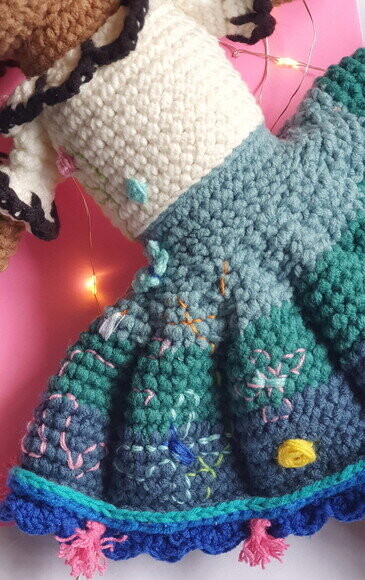 Boneca Encanto Maribel Amigurumi (personagem)
