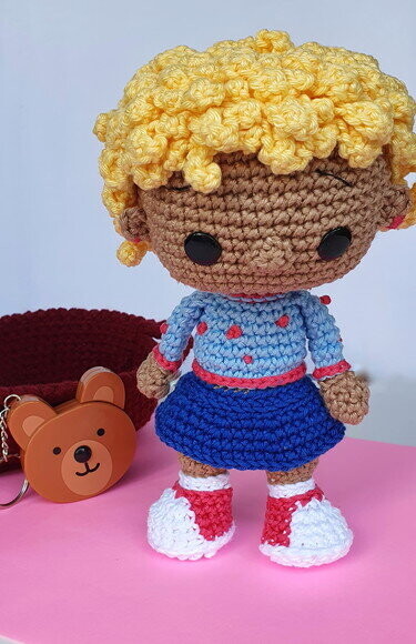 Boneca Paty Maionese Amigurumi (doug Funnie) (personagem)
