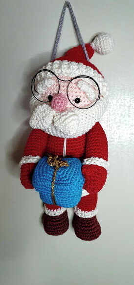 Boneco Papai Noel Pop Amigurumi (personalizados)
