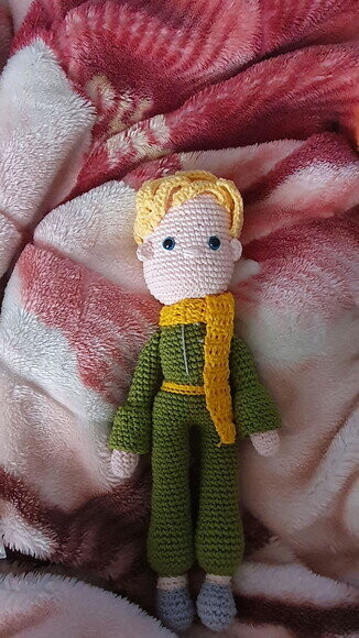 Boneco Pequeno Príncipe E A Raposa Amigurumi (personagem)