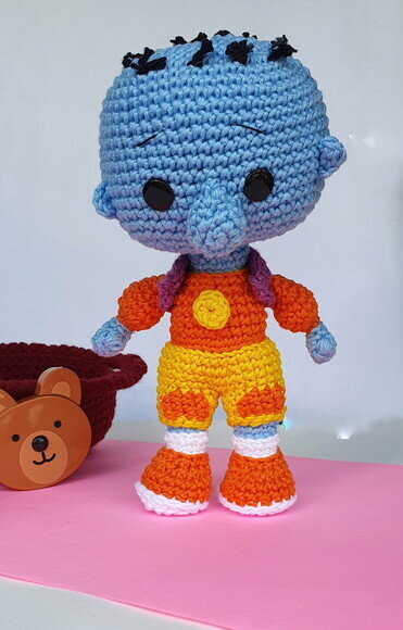 Boneco Sketer Amigurumi (doug Funnie) (personagem)