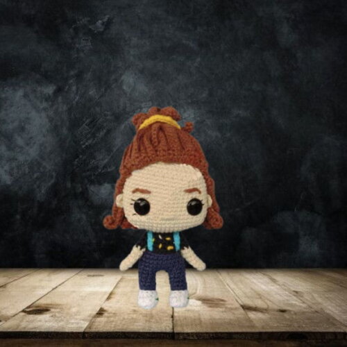Boneca Eleven Stranger Things Bichinho De Croche
