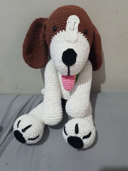 cachorro beagle amigurumi