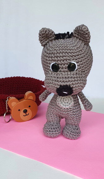 Costelinha e Cãodorna Amigurumi (cada Doug Funnie)