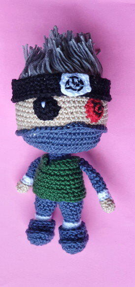 kahashi amigurumi chaveiro