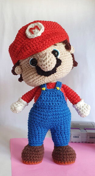Super Mario Bros Amigurumi Bichinhos de Crochê