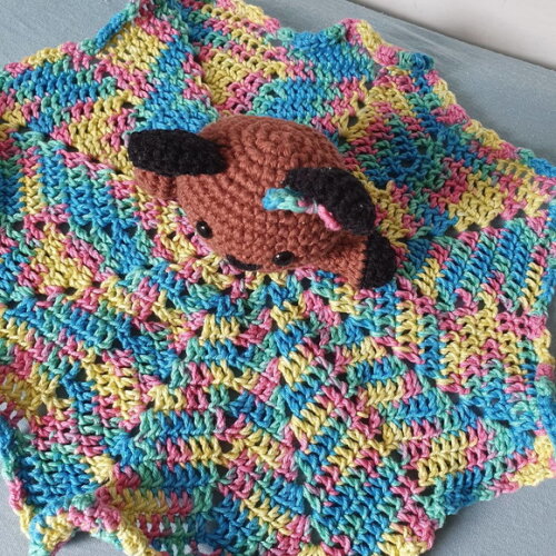 naninha de ursinho amigurumi