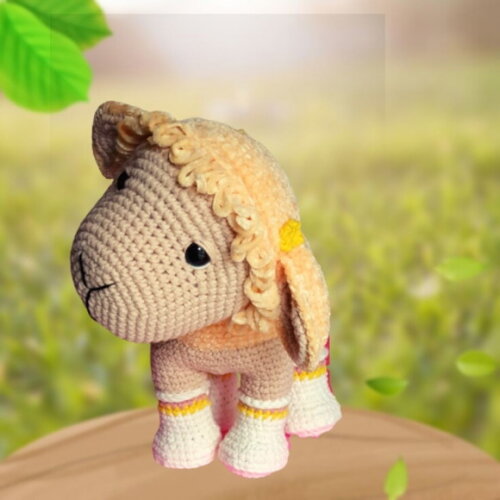 Ovelhinha Wee Amigurumi Bichinho de Croche
