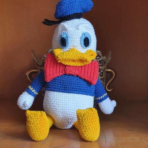 pato donald amigurumi