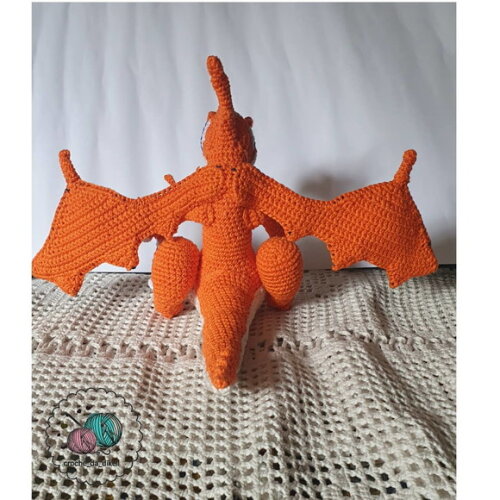Pokemon Mega Charizard Amigurumi