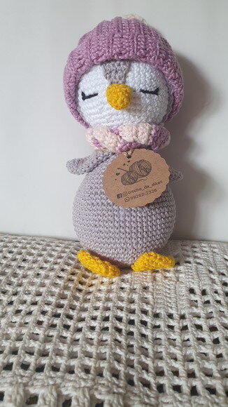 Pinguim Amigurumi