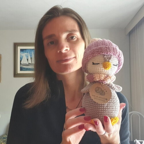 Pinguim Amigurumi