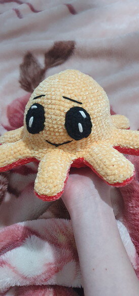 polvo do humor amigurumi