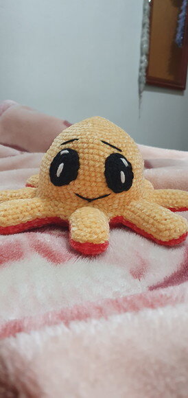 polvo do humor amigurumi
