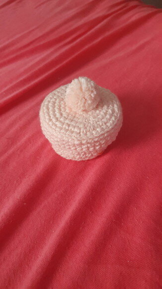 porta carinho amigurumi