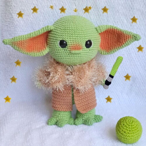 Yoda/baby Yoda Bichinho de Croche (personagem)