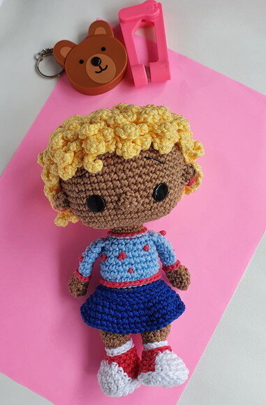 Boneca Paty Maionese Amigurumi (doug Funnie) (personagem)
