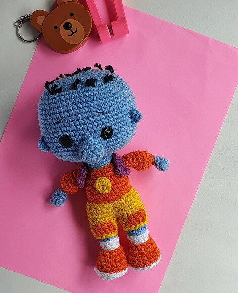 Boneco Sketer Amigurumi (doug Funnie) (personagem)