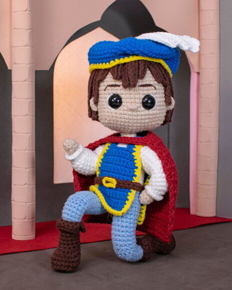 Branca de Neve e Sua Turma em Amigurumi