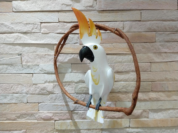 Cacatua de Galho Pp - Madeira