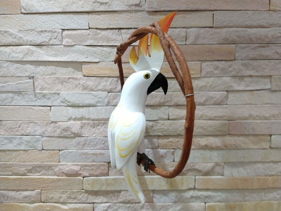 Cacatua de Galho P - Madeira