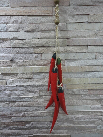 Fieira de Pimenta - Cordão - Pendulo - Penca