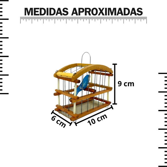 Gaiola de Passarinho - P - Madeira