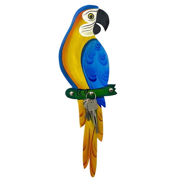 Porta Chaves Arara Amarela e Azul (canindé) - G