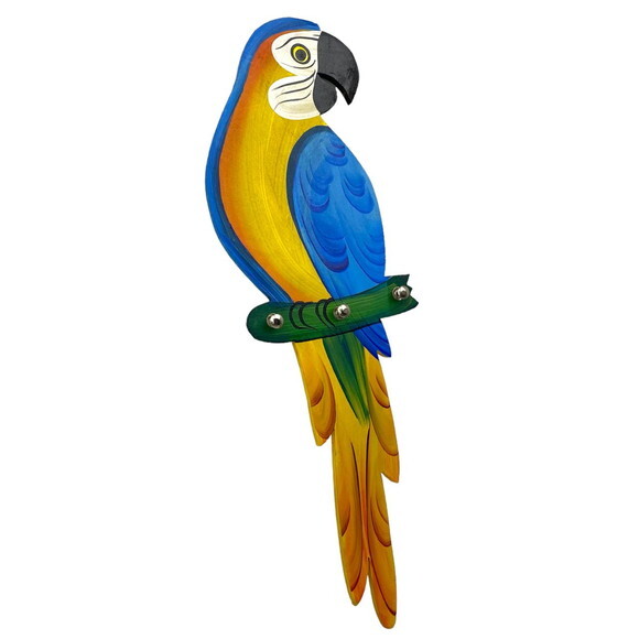 Porta Chaves Arara Amarela e Azul (canindé) - G