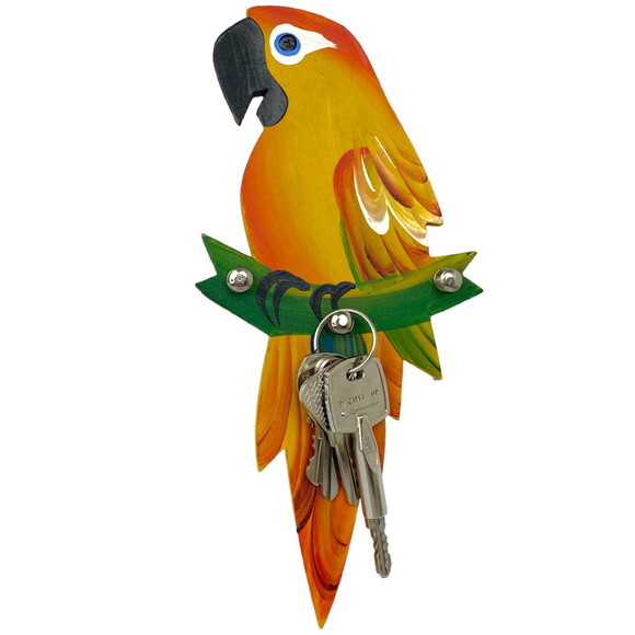 Porta chaves P - Arara Amarela